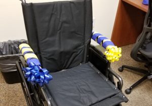 Photo of the new wheelchair 