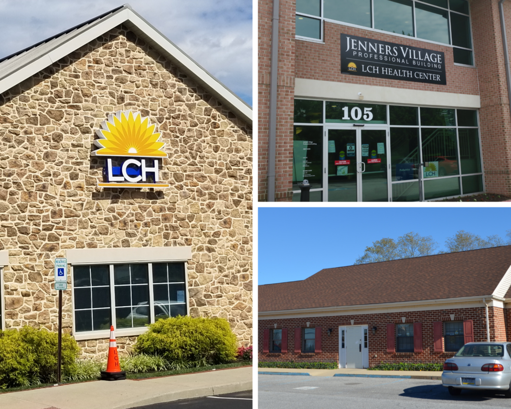Photo collage of LCH Facilities