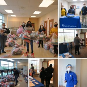 Photo Collage of 2020 coat drive