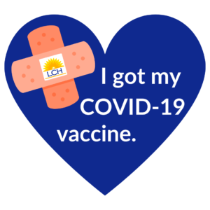 I got my COVID 19 vaccine sticker