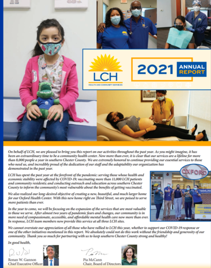 Cover image of FY2021 Annual Report
